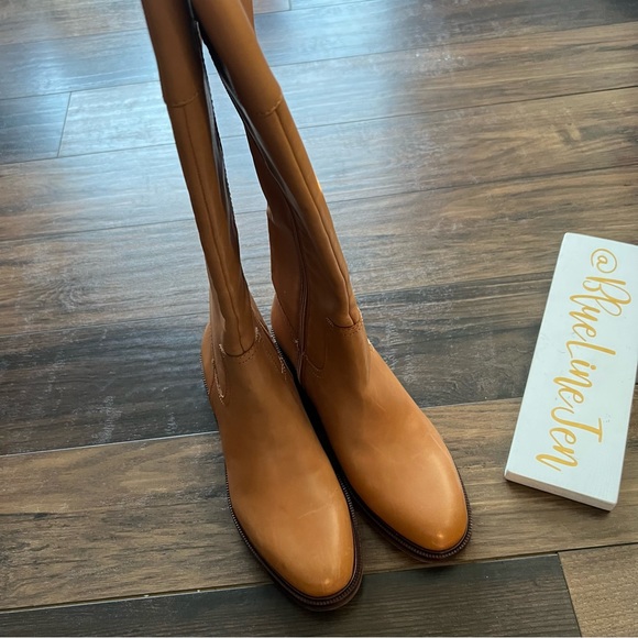 Vince Camuto Alfella Tall Leather Boots NWOT - Picture 4 of 12